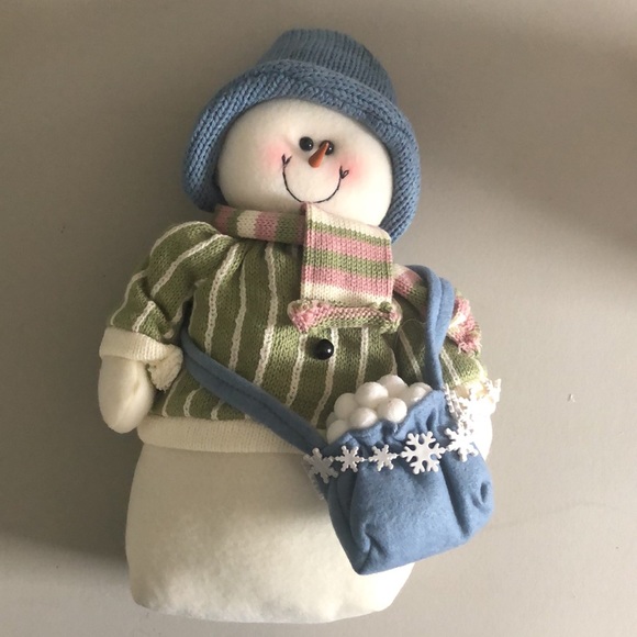 14” plush snowman set - Picture 3 of 4